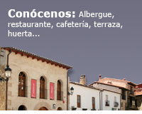 Albergue, restaurante, cafetería, terraza en el Valle del Jerte