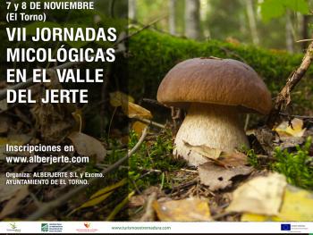 VII Jornadas Micológicas en el Valle del Jerte (7 y 8 de noviembre)