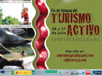 Fin de semana del Turismo Activo en el Valle del Jerte. Ofertas especiales